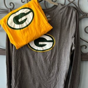 Green Bay Packers Long Sleeve Tshirts - Ladies